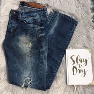smog original | Jeans | Smog Original Distressed Denim Blue Jeans | Poshmark